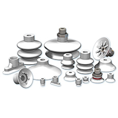 Silicone suction cups